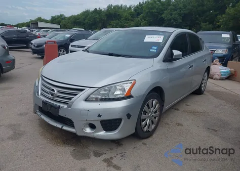 2013 Nissan Sentra Sv from USA, damaged, VIN 3N1AB7APXDL687230